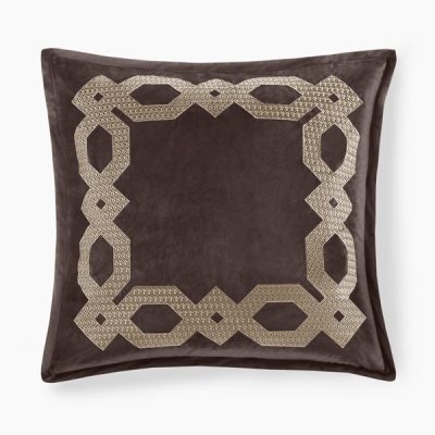 Croscill Classics Clermont European Pillow Sham in Brown, 26x26" CCL11-0024
