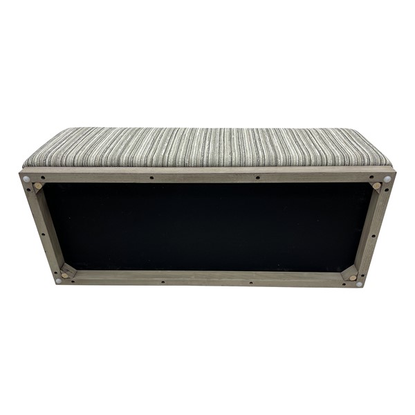 Chapel Hill Peggy Bench/Cocktail Ottoman With Table in Stripe/Multi, One Size CH101-0057 - Image 5