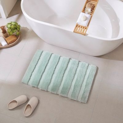 Madison Park Tufted Pearl Channel Rug in Seafoam, 21x34" MP72-5109