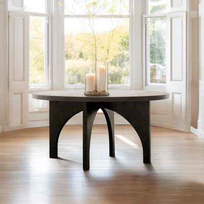 Chapel Hill Grayson Dining Table in Black, One Size CH121-1000