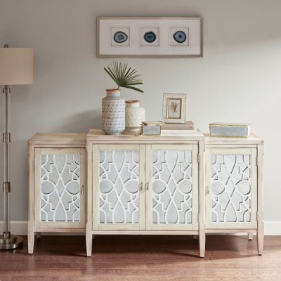 Madison Park Folio Buffet in Cream, One Size MP133-0532