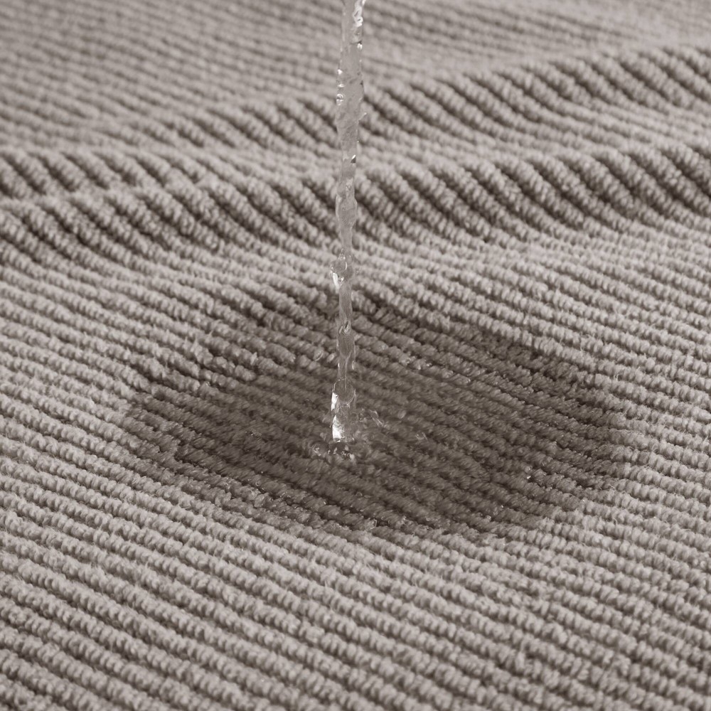 Madison Park Diagonal Ribbed in Grey, 4-Piece MP73-8860 - Image 2