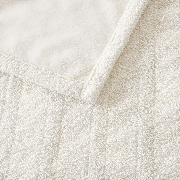 Serta Dream Soft Heated Blanket in Ivory, Twin ST54-3583 - Image 2