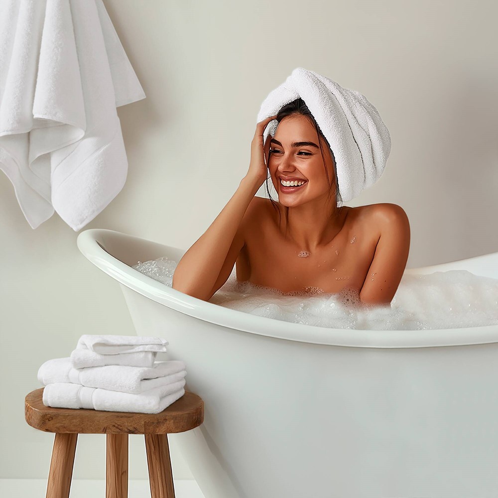 Madison Park Signature 800GSM 100% Cotton Bath Sheet 2 Piece Set in White, 34x68" - 2PK MPS73-432 - Image 7