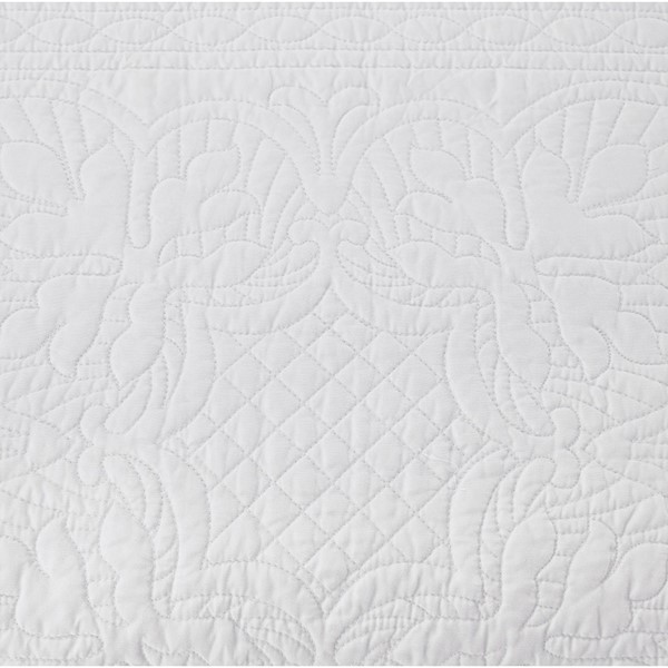 Madison Park Tuscany 6 Piece Reversible Scalloped Edge Daybed Cover Set in White, Daybed MP13-5023 - Image 7