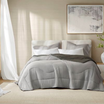 Harbor House Cooling Reversible Tencel Comforter Blanket in Gray, King/Cal King HHD10-1932