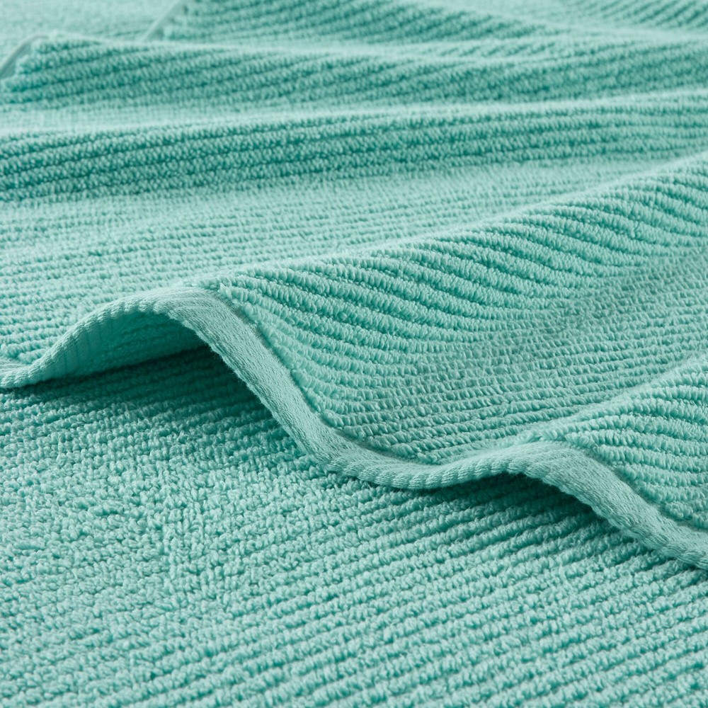 Madison Park Diagonal Ribbed in Turquoise, 6-Piece MP73-8867 - Image 7