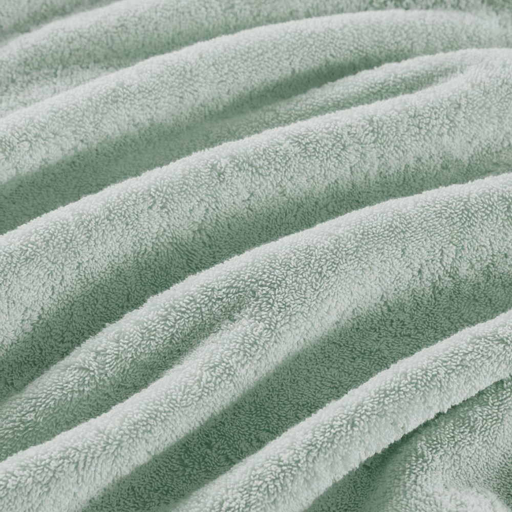 Madison Park Signature 800GSM 100% Cotton Bath Sheet 2 Piece Set in Seafoam, 34x68" - 2PK MPS73-528 - Image 7