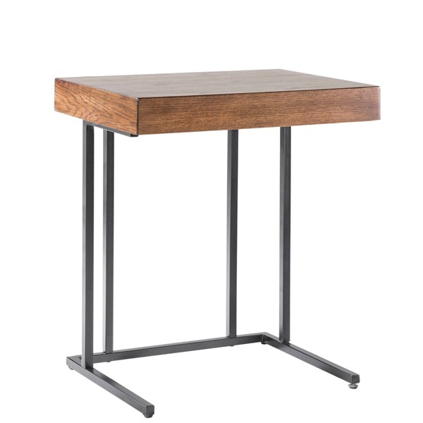 INK+IVY Wynn Pull Up Table in Pecan, One Size FPF17-0324 - Image 2