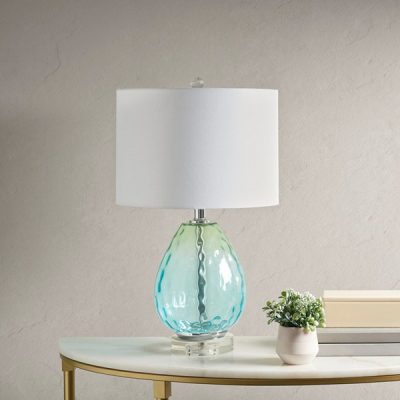 510 Design Borel Ombre Glass Table Lamp in Blue, One Size UH153-0057