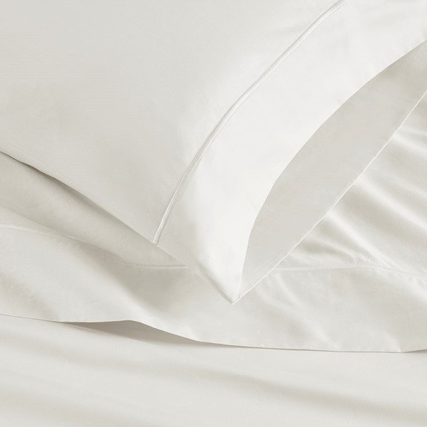 Croscill Luxury Egyptian 500TC Cotton Sheet Set in White, Queen CCS20-002 - Image 4