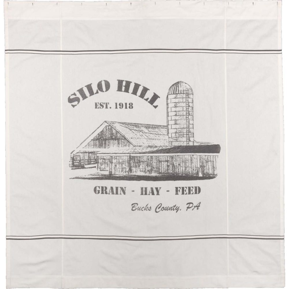 Silo Hill Shower Curtain 72Lx72W - Image 2