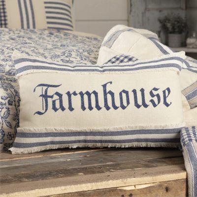 Doylestown Farmhouse Pillow Cover 20Lx12W