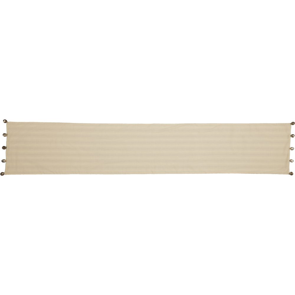 Sleigh Bells Ring Ticking Stripe Runner 72Lx13W - Image 3