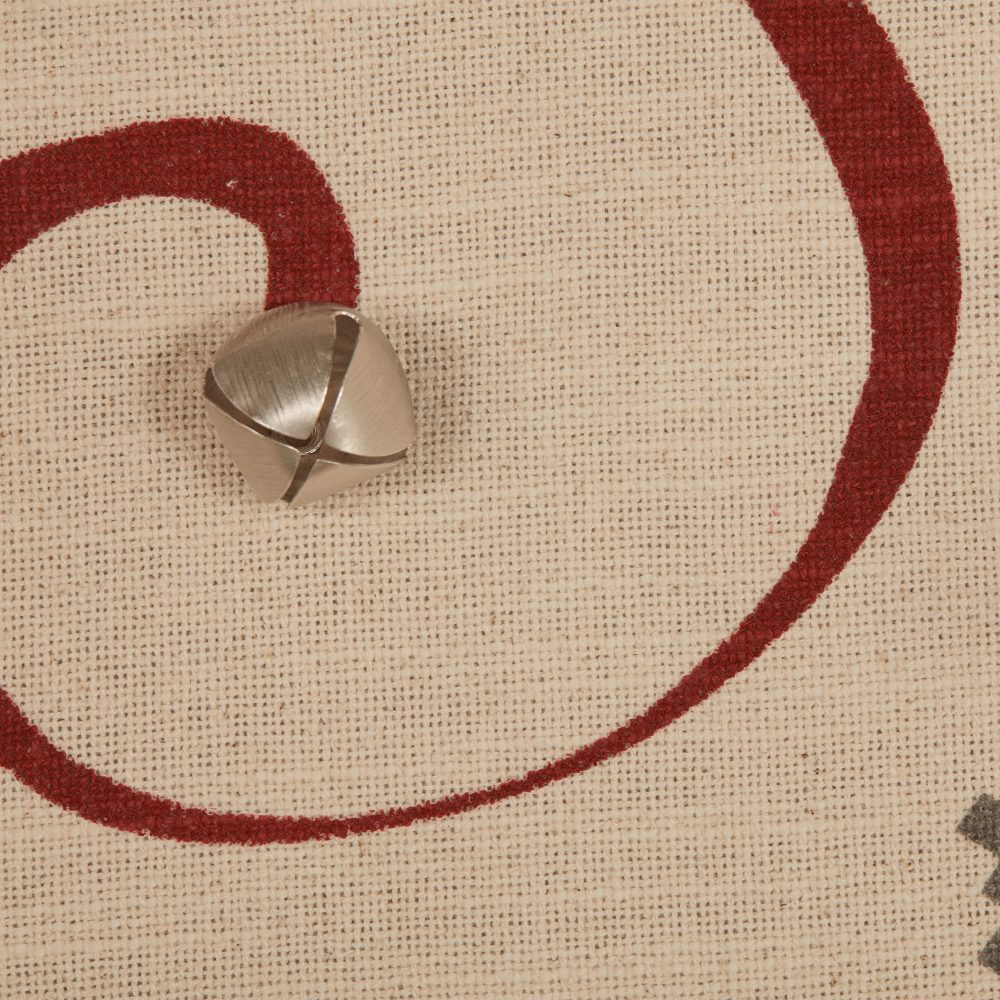 Sleigh Bells Ring Shower Curtain 72Lx72W - Image 3