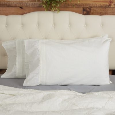 Kathryn King Pillow Case Set of 2 38Lx21W+6
