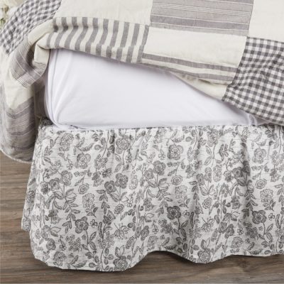 Gray Gables Twin Bed Skirt 76Lx39Wx16