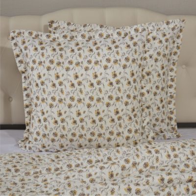 Morning Meadow Floral Fabric Euro Sham 26Lx26W