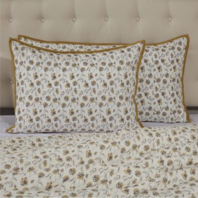 Morning Meadow Floral King Sham 37Lx21W