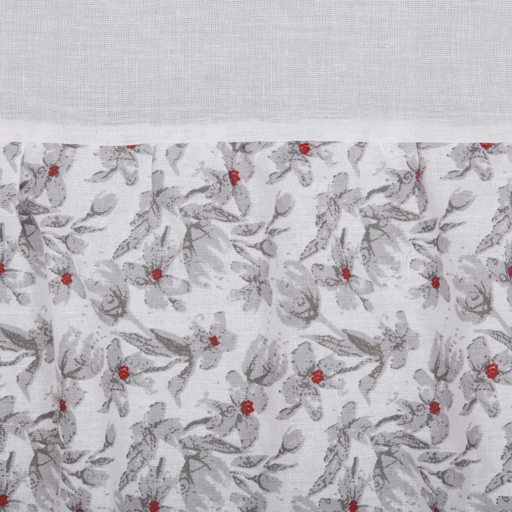 Twilight Floral King Bed Skirt 80Lx78Wx16 - Image 3
