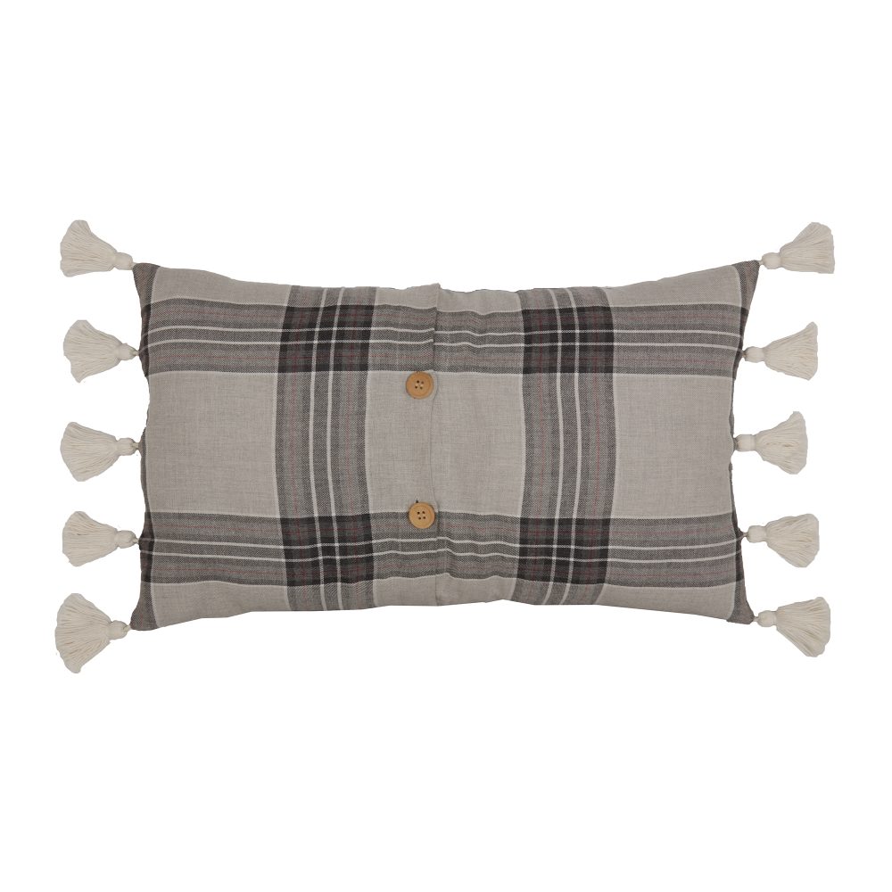 Twilight Plaid Pillow Cover 25Lx15W - Image 3