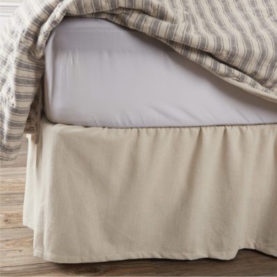 Market Place Natural Queen Bed Skirt 80Lx60Wx21