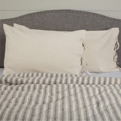 Market Place Natural Standard Sham Set of 2 27Lx21W+2