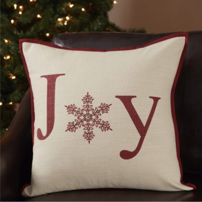 Market Place Natural Joy Pillow Cover 20Lx20W