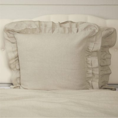 Provincial Linen Natural Euro Sham 26Lx26W
