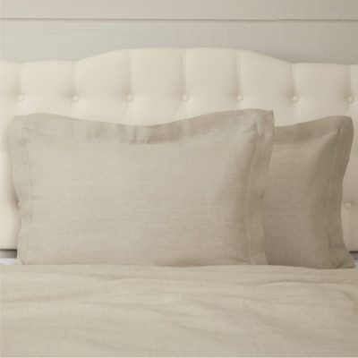 Provincial Linen Natural King Sham 37Lx21W