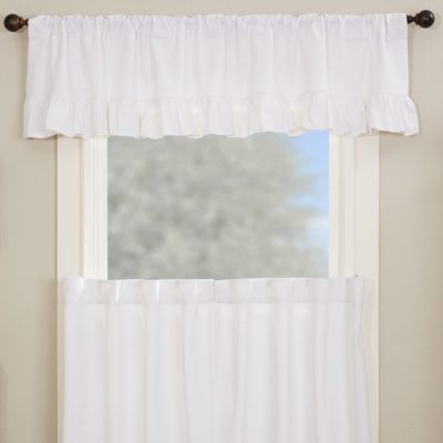 Serenity Ruffled Valance 16Lx72W