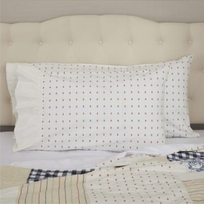Abigail Standard Pillow Case Set of 2 27Lx21W+5