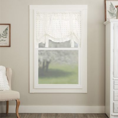 Abigail Ruffled Roman Valance 24Lx40W