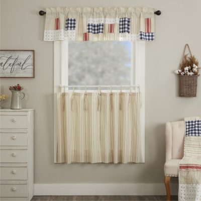 Betsy Patchwork Valance 16Lx72W