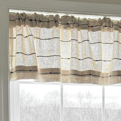 Farmcloth Stripe Valance 16Lx72W